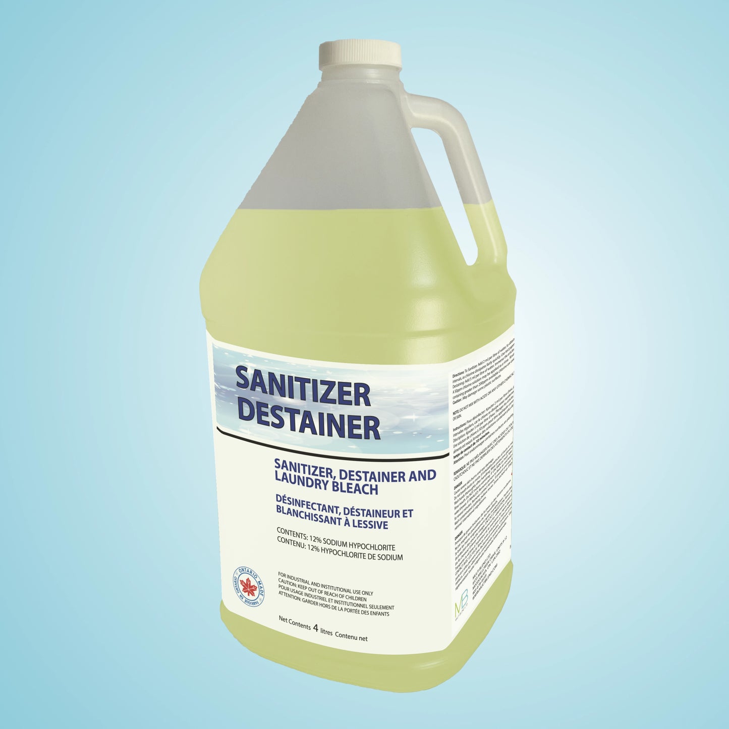 Sanitizer-Destainer